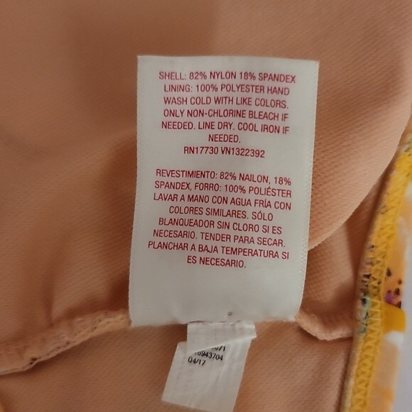 Xhilaration Orange and Pink Bikini-and-tankini-tops - Picture 5 of 5